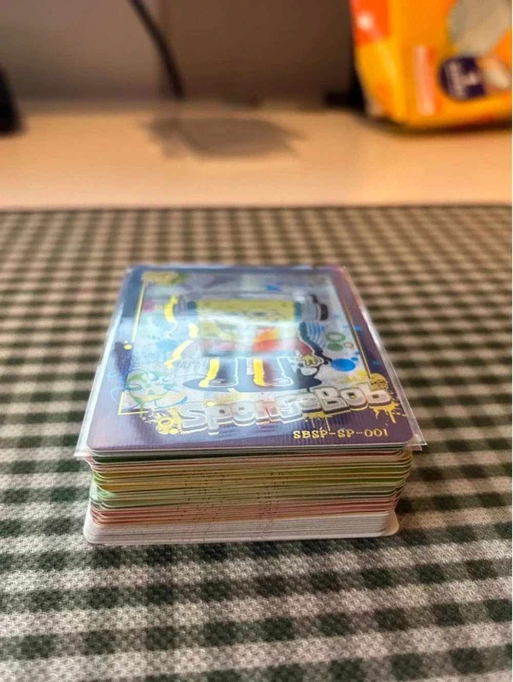 SpongeBob SquarePants tcg 47 card lot includes RARE
